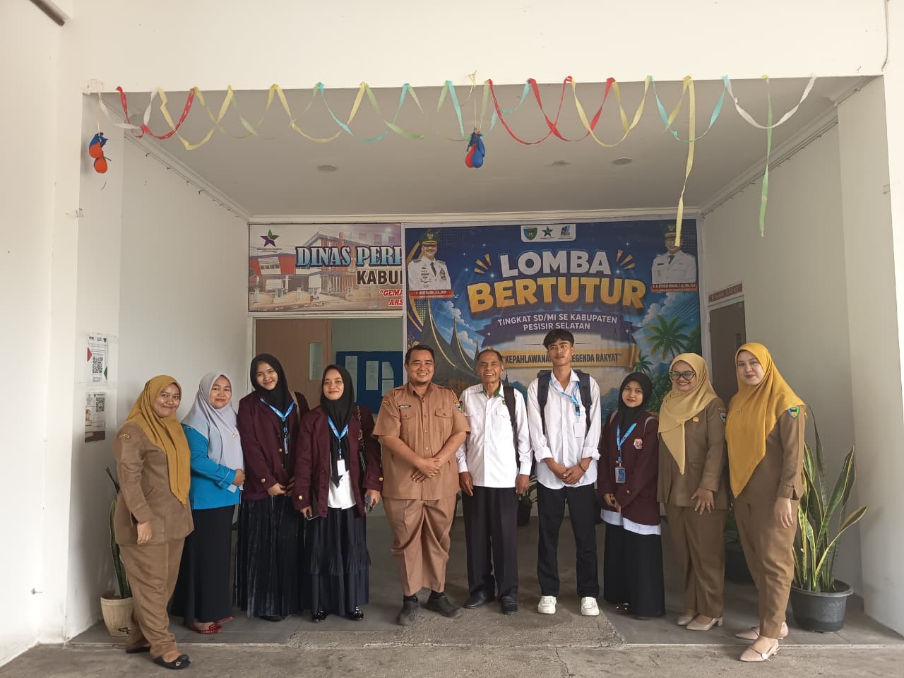 Dinas Perpustakaan Pessel Terima Mahasiswa PKL UIN Imam Bonjol
